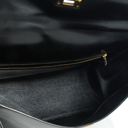 Hermes Box Kelly Retourne 32 Black 11 of 29
