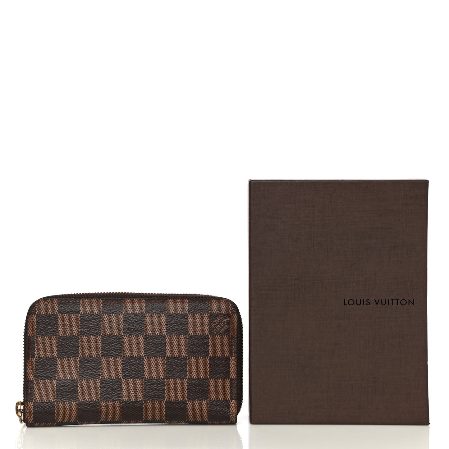 Damier Ebene Zippy Compact Wallet