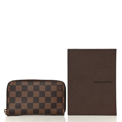 Louis Vuitton Damier Ebene Zippy Compact Wallet 10 of 10