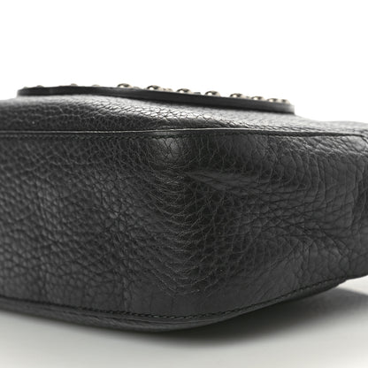Gucci Pebbled Calfskin Studded Small Soho Disco Bag Black 10 of 15