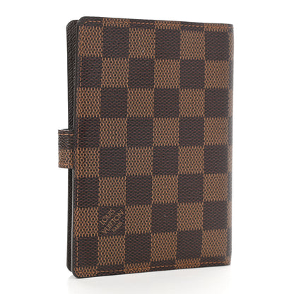 Louis Vuitton Damier Ebene Small Ring Agenda Cover 3 of 7