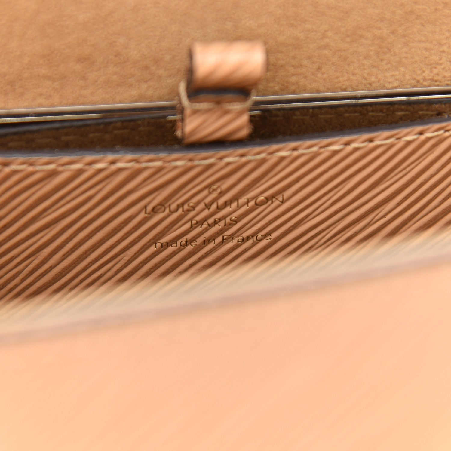 Louis Vuitton Epi Twist Shoulder Bag MM Camel 8 of 10
