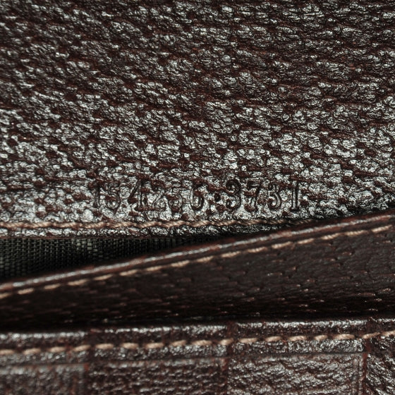 Monogram Abbey Continental Wallet Dark Brown