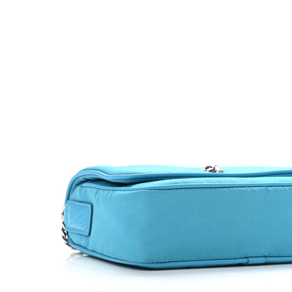 Alexander McQueen Nylon Skull Camera Crossbody Bag Blue 9 of 10