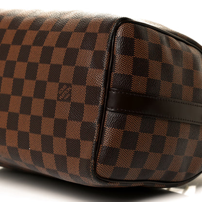 Louis Vuitton Damier Ebene Speedy Bandouliere 25 10 of 12