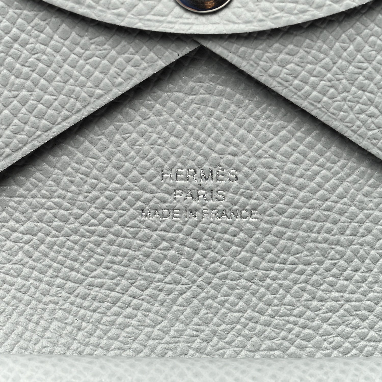Hermes Epsom Calvi Duo Card Case Bleu Glacier 6 of 8