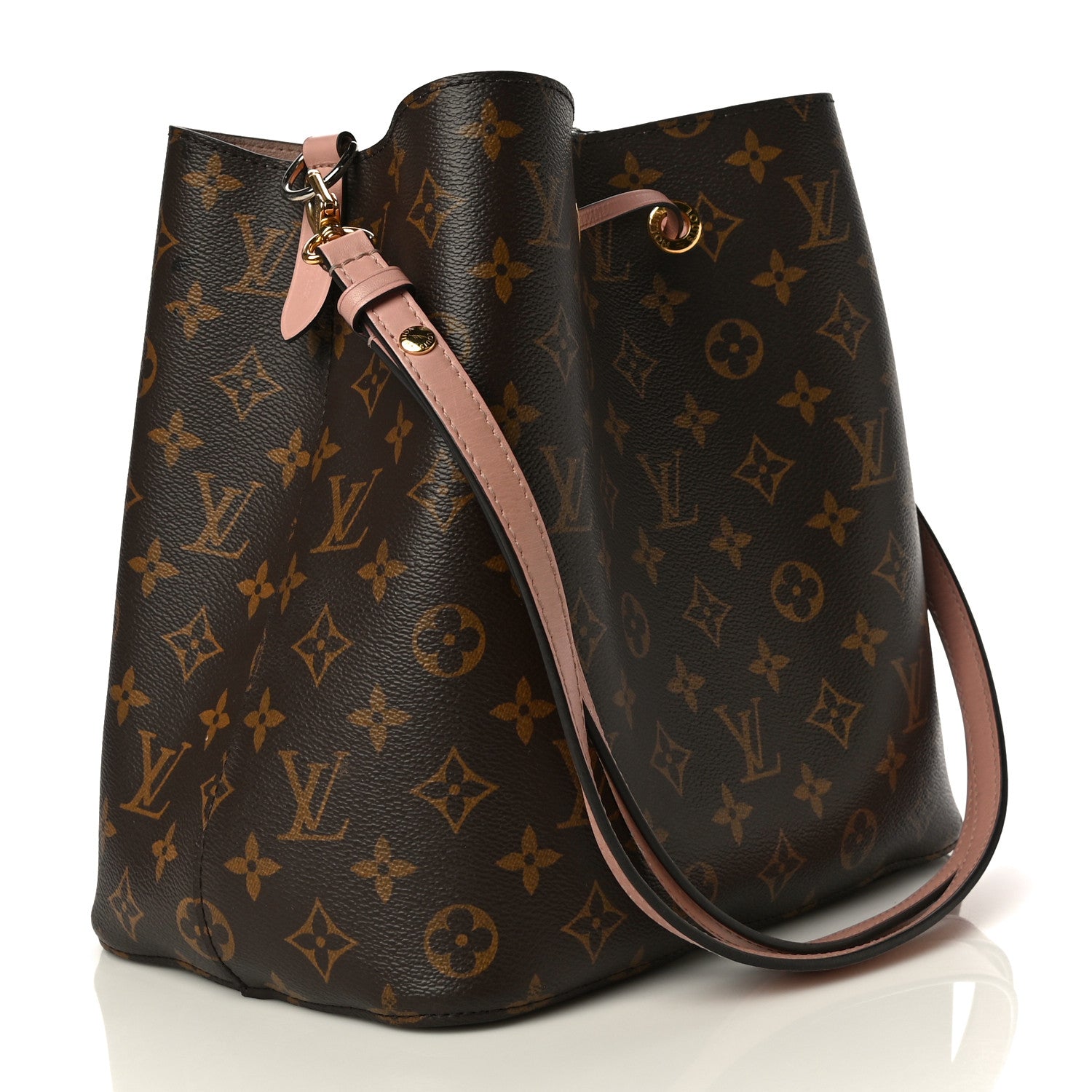 Louis Vuitton Monogram Neonoe MM Rose Poudre 3 of 15