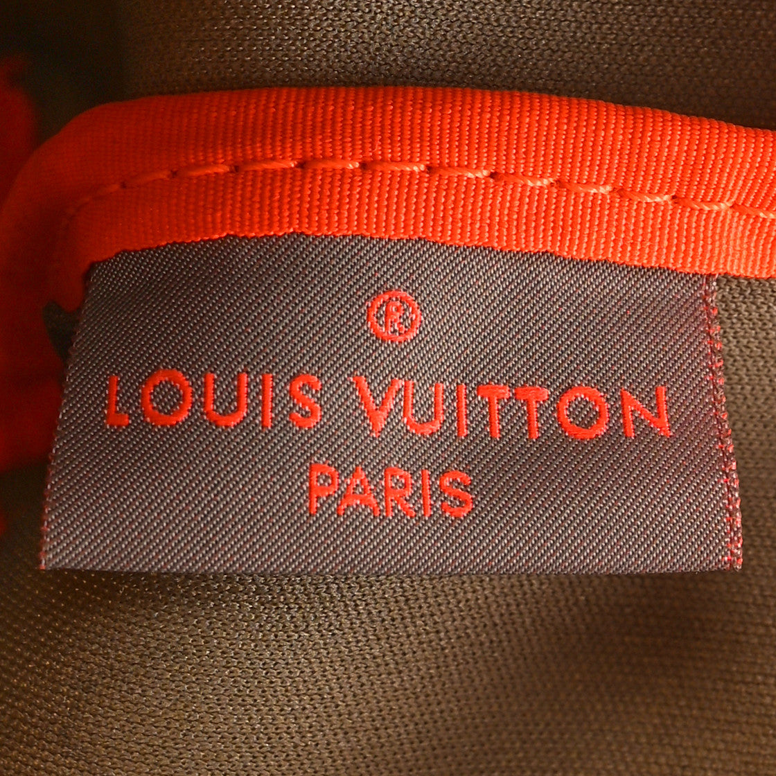 Louis Vuitton Damier Geant Americas Cup Pochette Accessories Volunteer Bag White 6 of 13