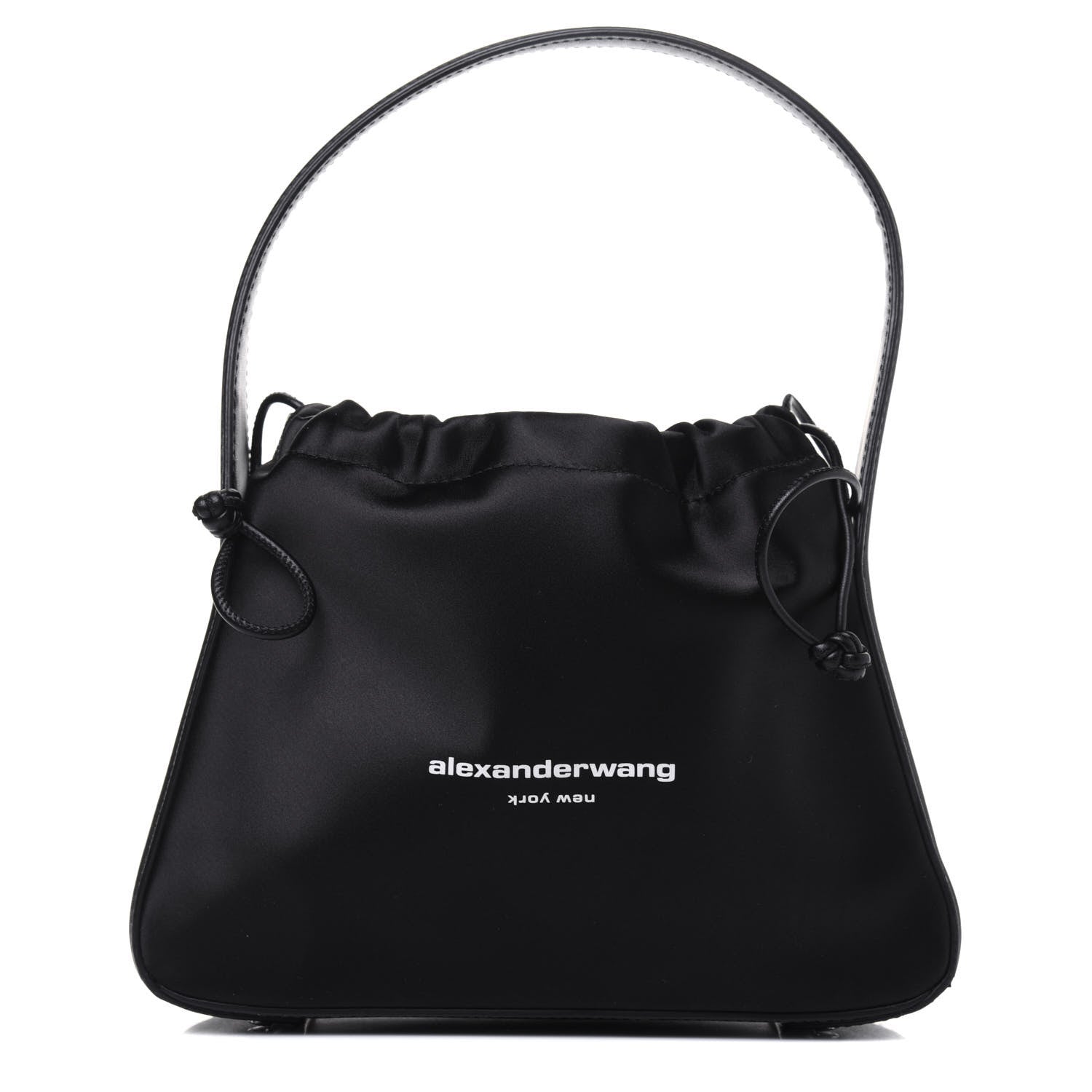 Alexander Wang Satin Ryan Bag Black 1 of 13
