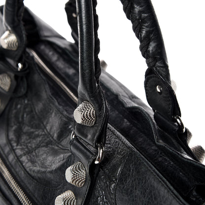 Balenciaga Agneau Giant 21 Silver Hardware Part Time Black 16 of 19