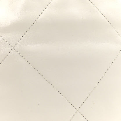 Chanel Shiny Calfskin Quilted Mini Chanel 22 White 11 of 11