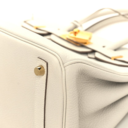 Hermes Togo Birkin 30 Gris Pale 10 of 12