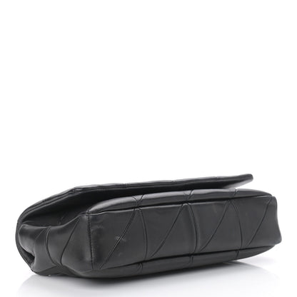 Saint Laurent Lambskin Patchwork Monogram Medium Jamie Black 4 of 13