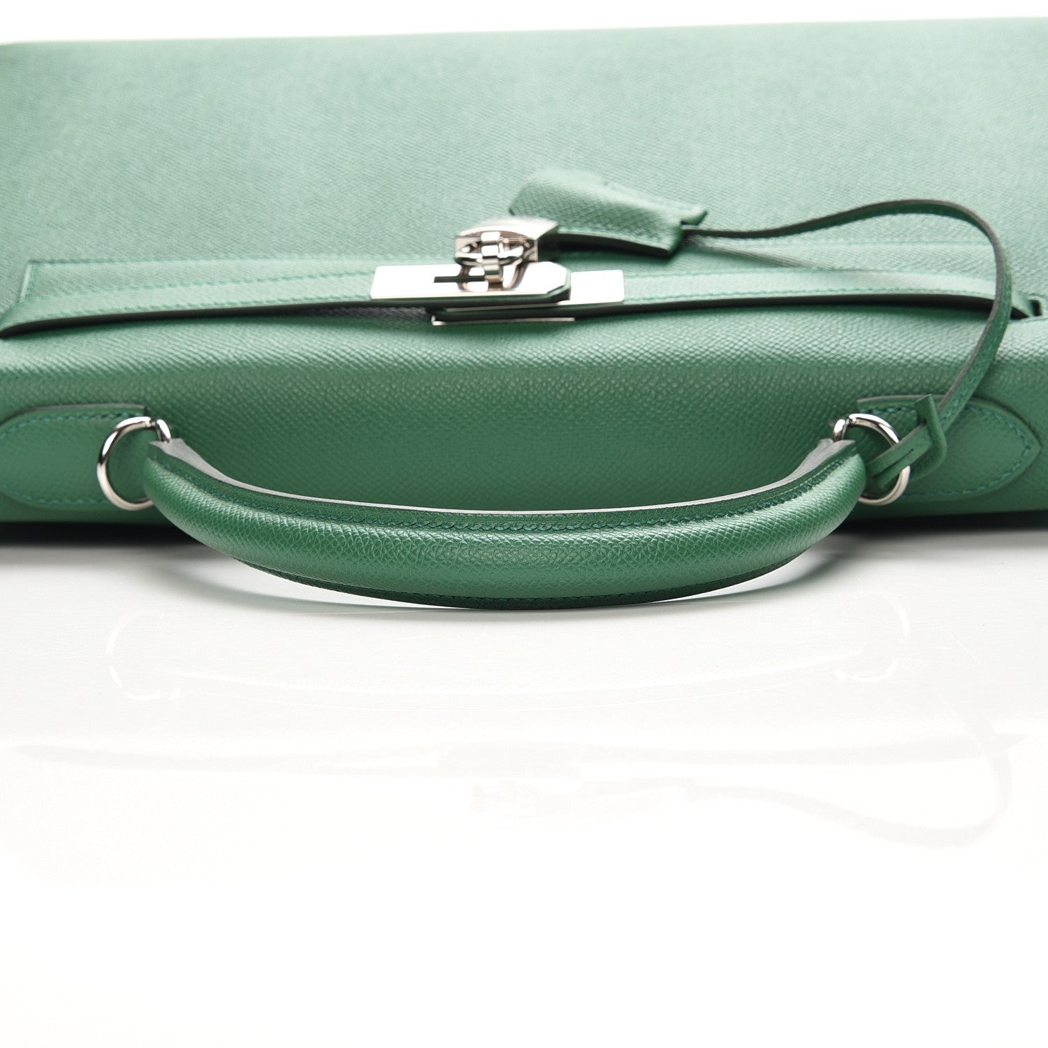 Hermes Epsom Kelly Sellier 32 Vert Vertigo 16 of 29