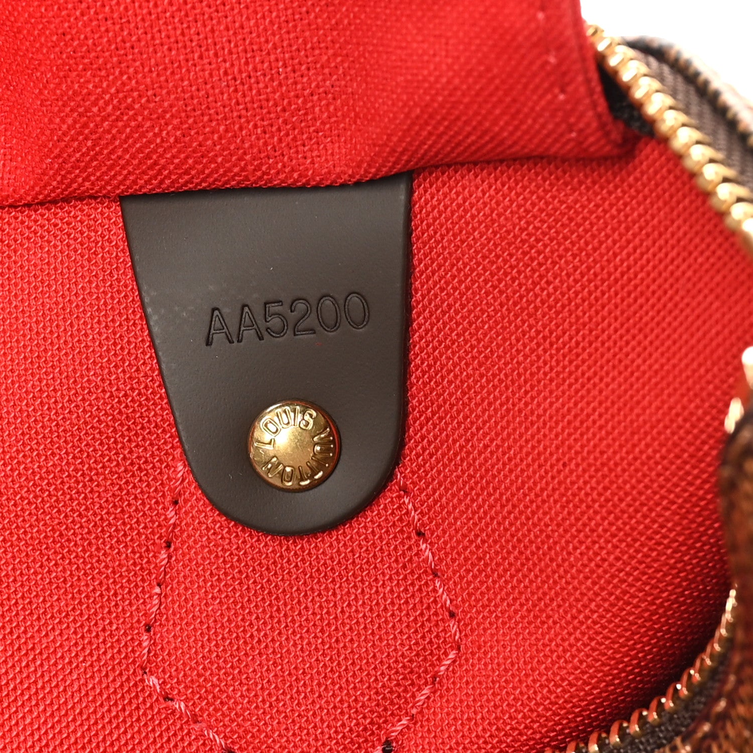 Louis Vuitton Damier Ebene Speedy 25 6 of 10