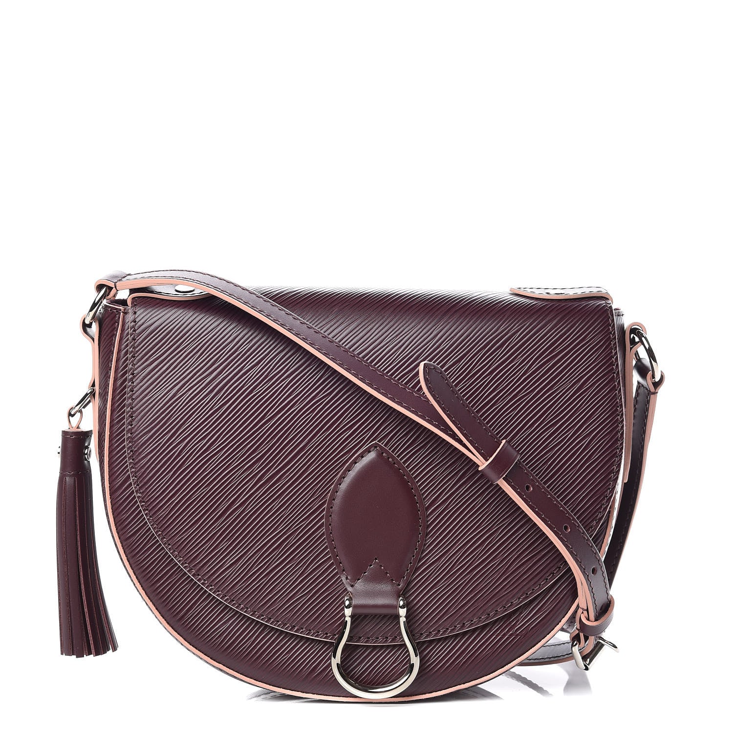 Louis Vuitton Epi Saint Cloud Prune Rose Poudre 1 of 9