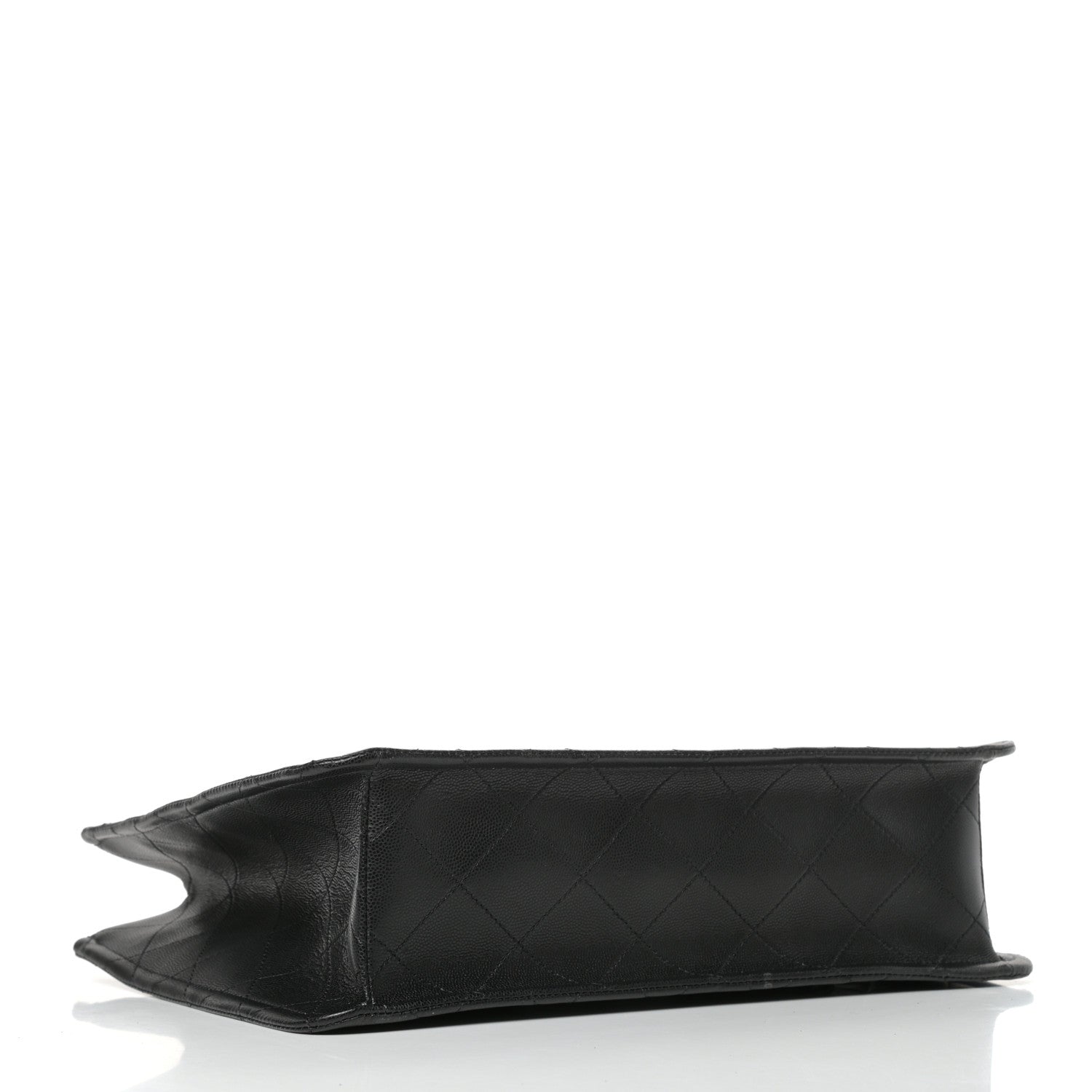 Chanel Caviar Quilted Sweet Classic Shopping Tote Black 4 of 10