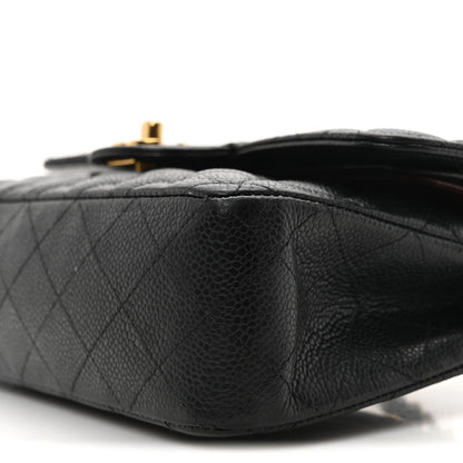 Chanel Caviar Quilted Small Double Flap Black 10 of 11