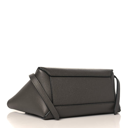 Celine Grained Calfskin Nano Belt Bag Grey 4 of 10