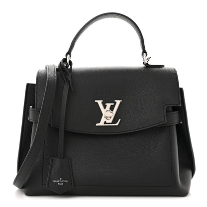 Louis Vuitton Calfskin Lockme Ever BB Black 1 of 9