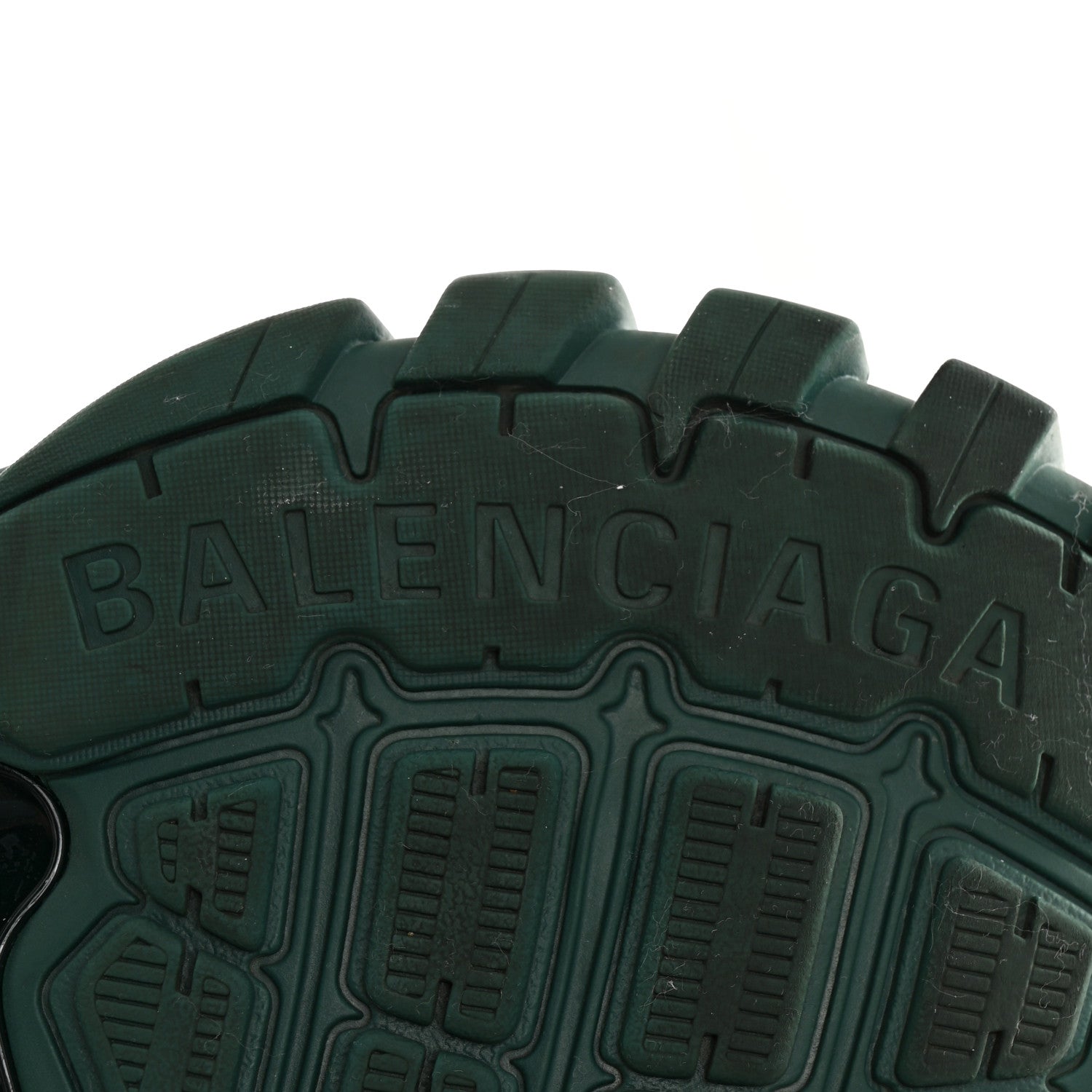 Balenciaga Mesh Nylon Mens Track Sneakers 40 Dark Green 8 of 8