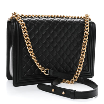 Chanel Caviar Quilted Large Boy Flap Black 2 of 4