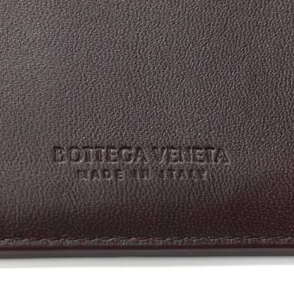 Bottega Veneta Nappa Maxi Intrecciato Card Holder Grape 6 of 6