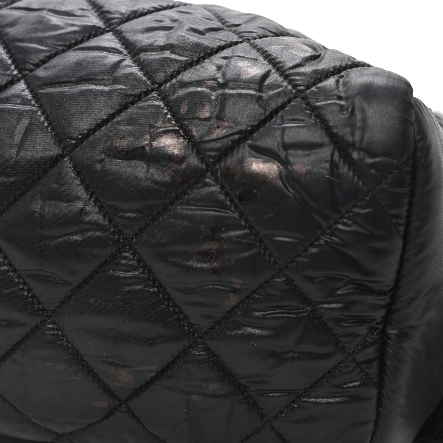 Chanel Nylon Quilted Coco Cocoon Backpack Black 11 of 11