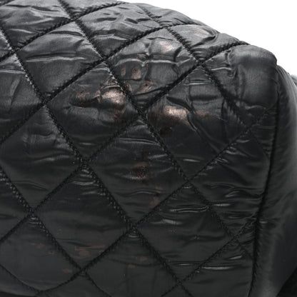 Chanel Nylon Quilted Coco Cocoon Backpack Black 11 of 11