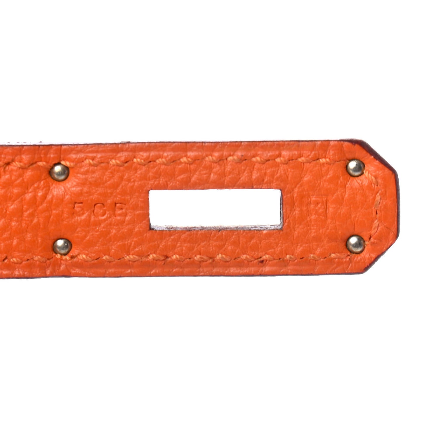 Togo Birkin 35 Orange