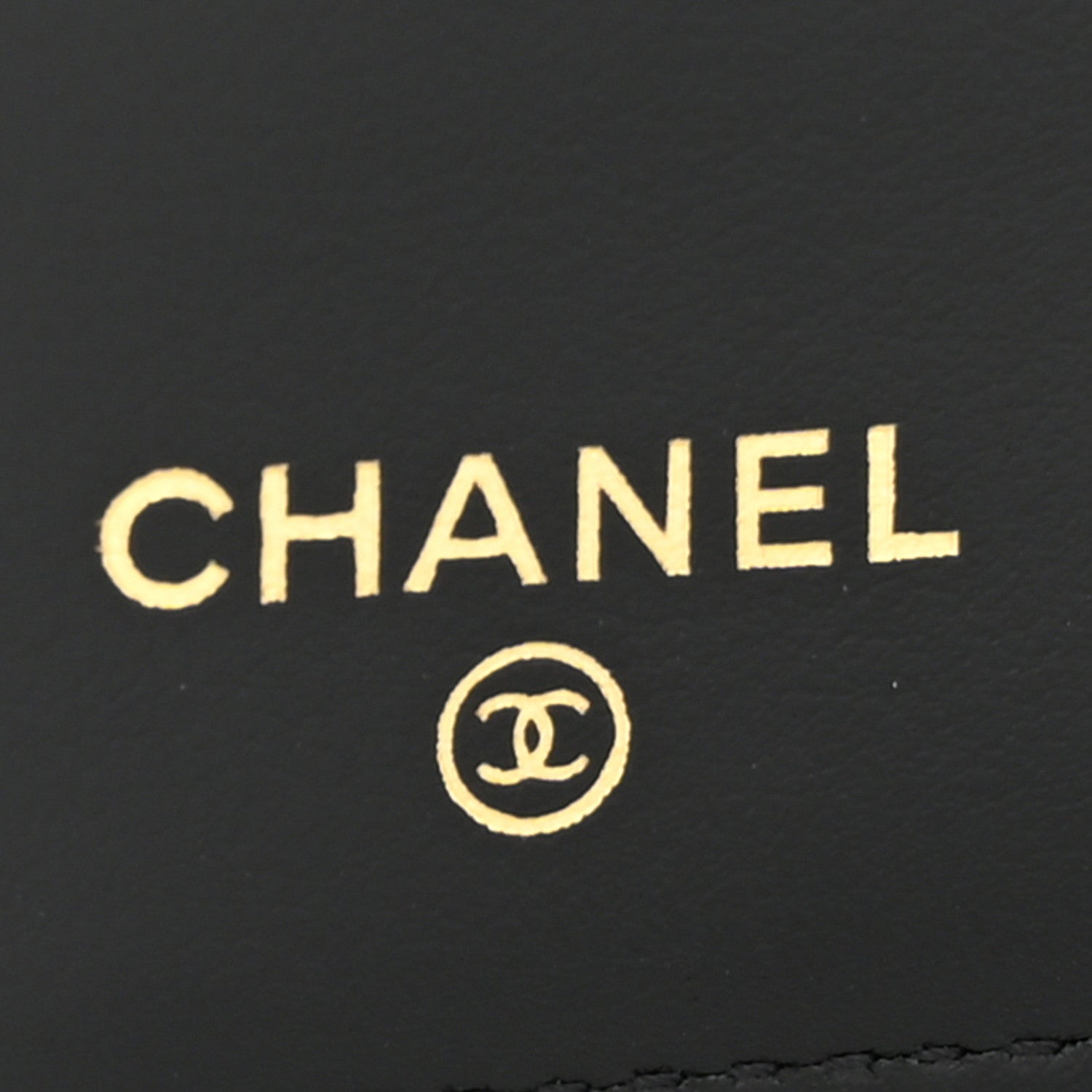 Chanel Lambskin Quilted Boy Yen Wallet Black 6 of 7