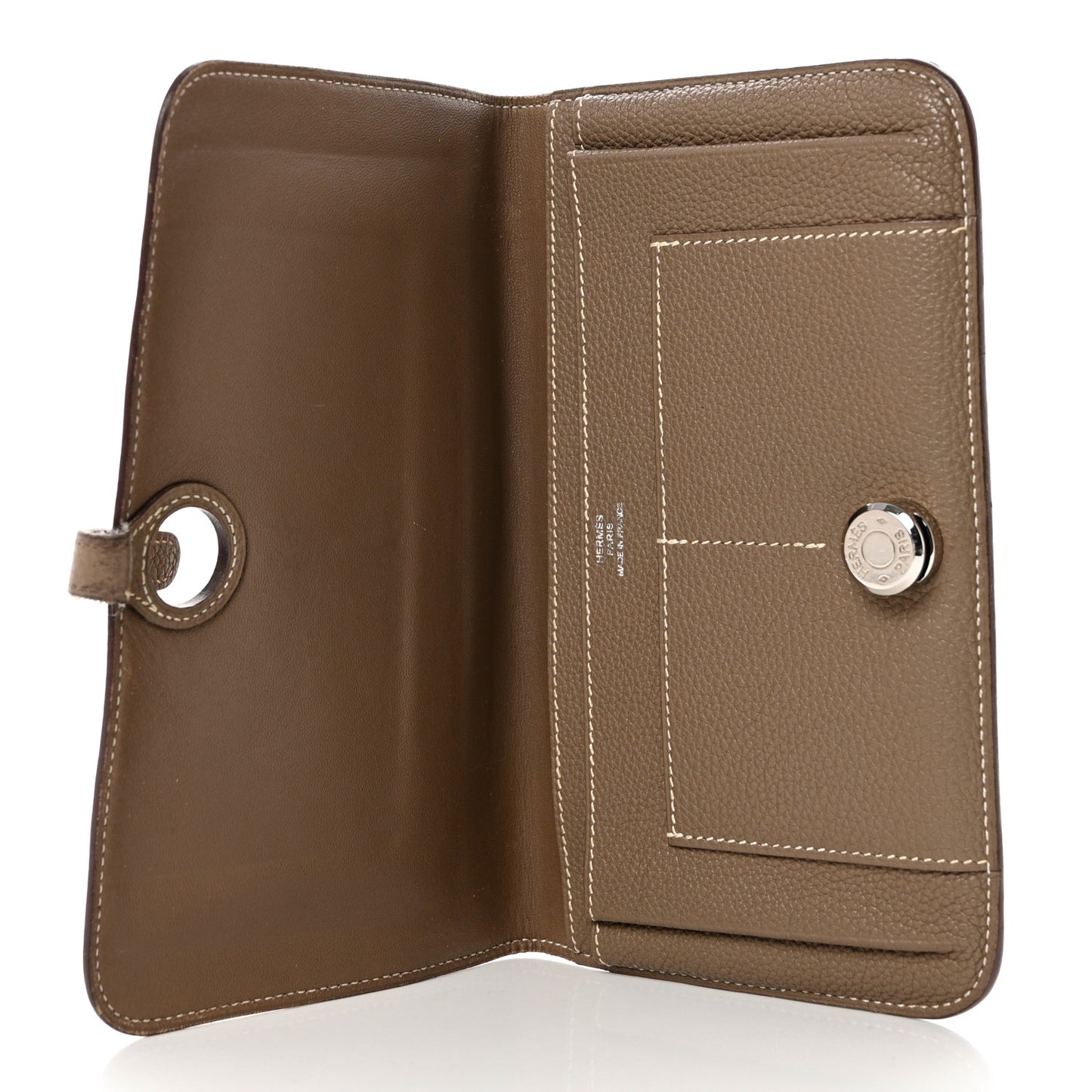 Togo Dogon Duo Wallet Etoupe