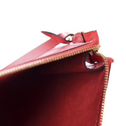 Louis Vuitton Epi Pochette Accessories 24 Castillan Red 10 of 11