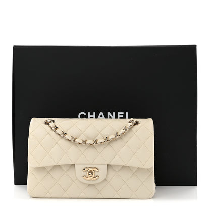 Chanel Caviar Quilted Small Double Flap White 11 of 11