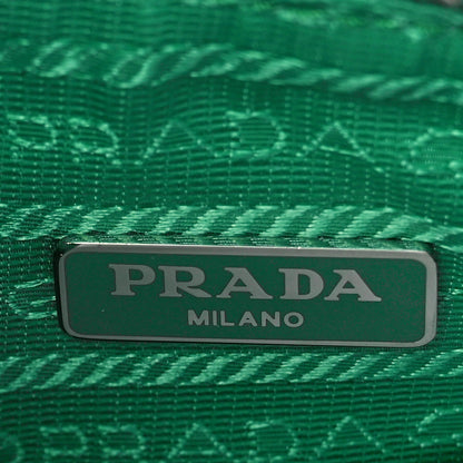 Prada Tessuto Nylon Gaufre Shoulder Bag Menta 6 of 8