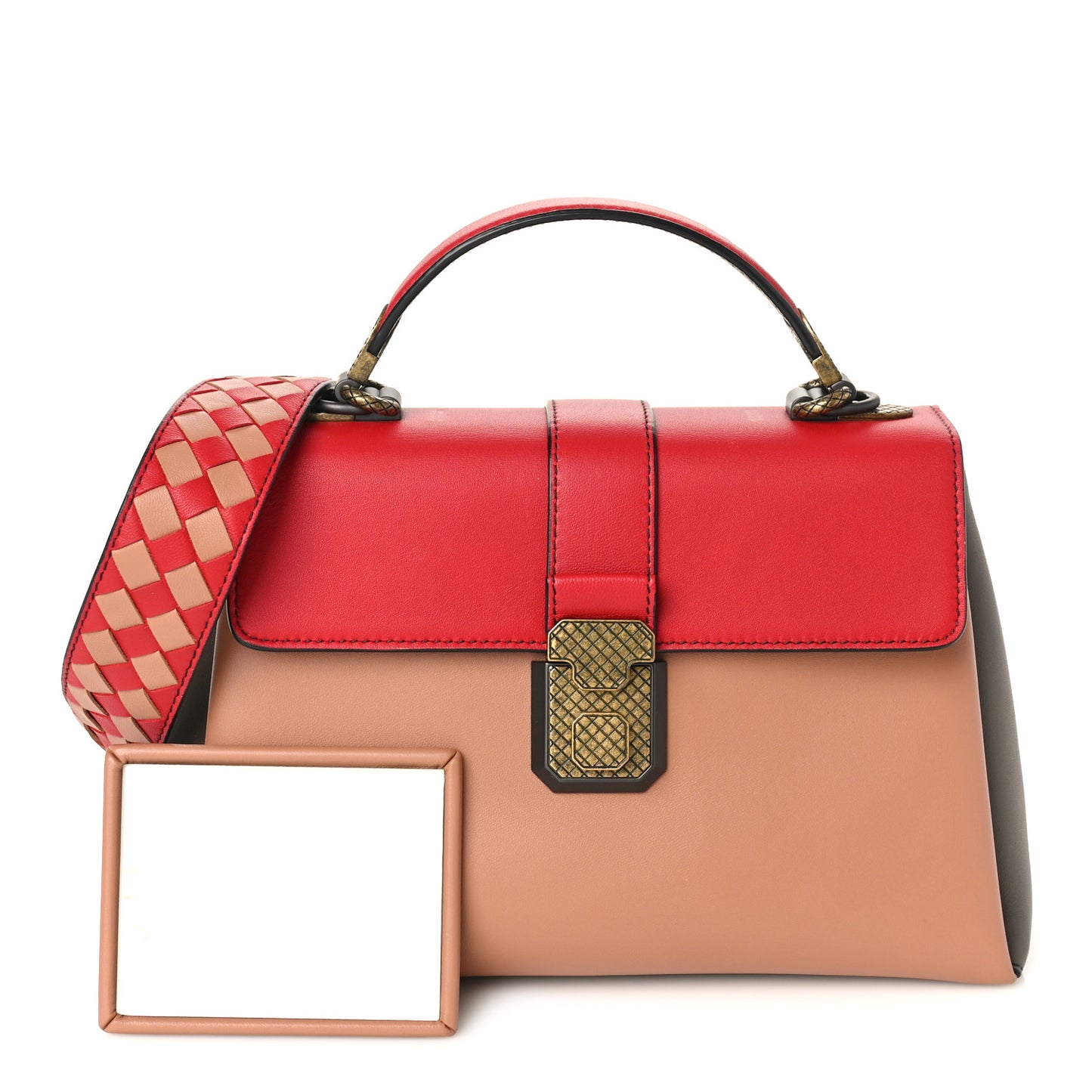 Nappa Small Multicolor Piazza Bag Multicolor