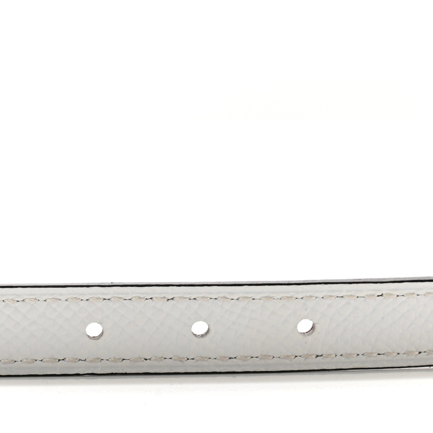 Hermes Epsom Swift Carrousel 13mm Belt 70 28 White Etoupe 3 of 6