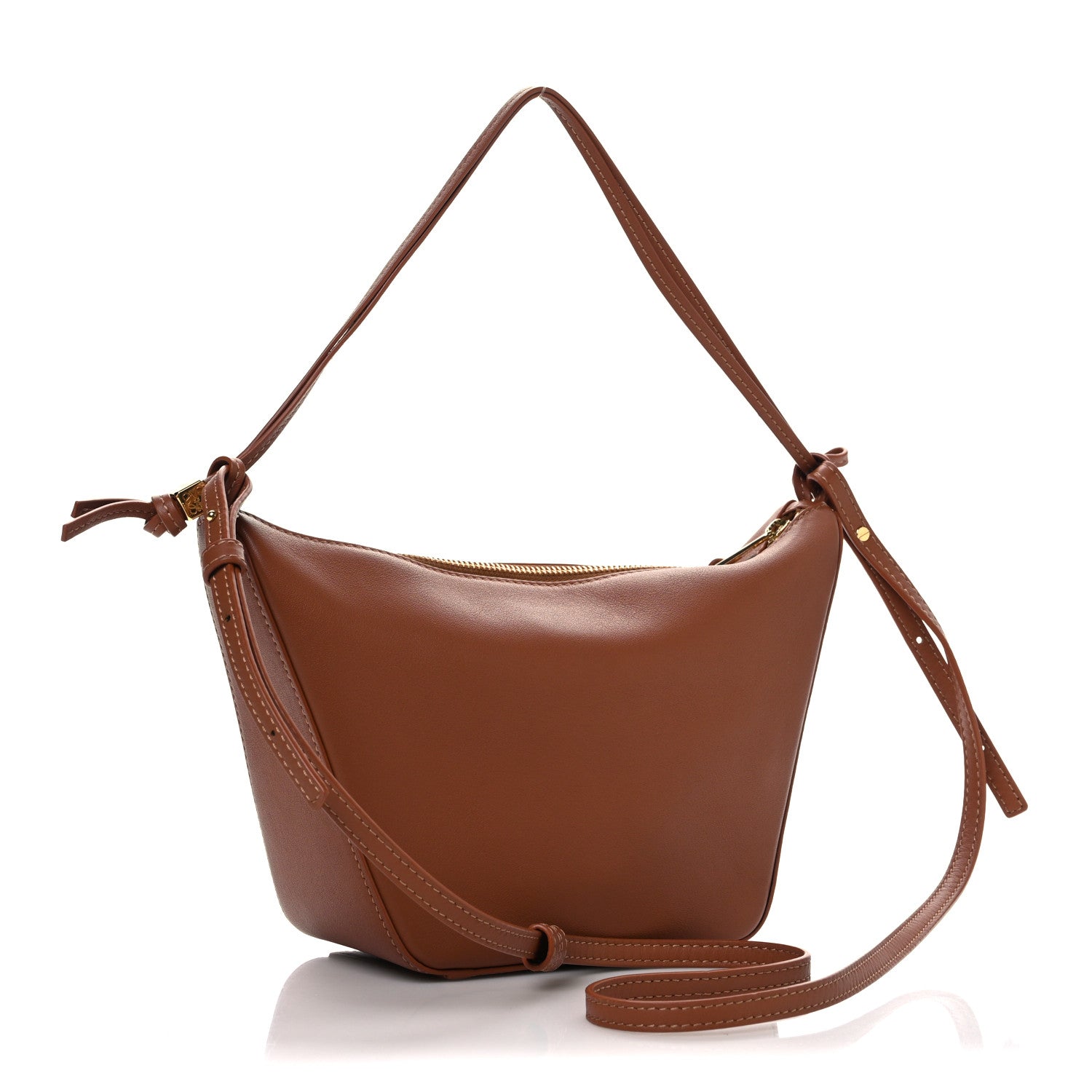 Loewe Calfskin Mini Hammock Hobo Tan 3 of 10