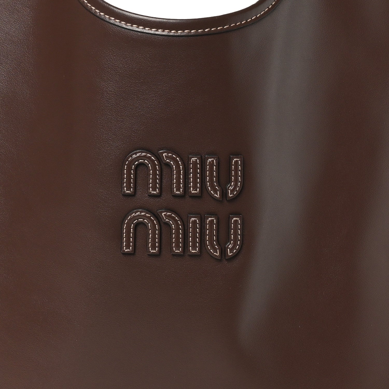 Miu Miu Nappa Ivy Bag Briarwood 7 of 9