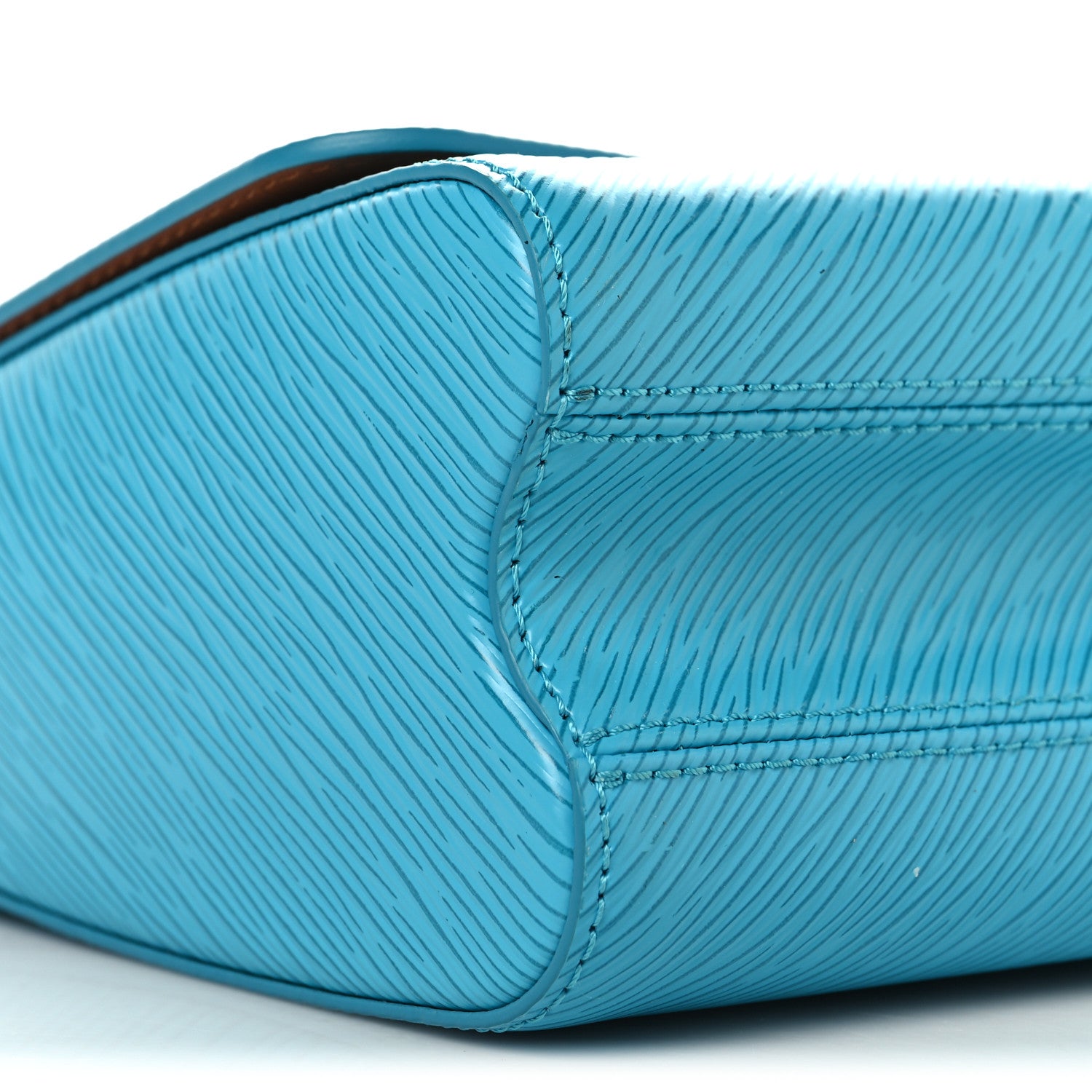 Louis Vuitton Epi Twist Shoulder Bag MM Turquoise 9 of 10