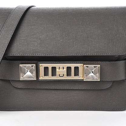 Proenza Schouler New Linosa Mini PS11 Classic Shoulder Bag Heather Grey 9 of 9