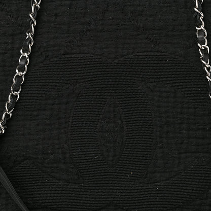 Chanel Canvas Extra Large Double Face Shopping Tote Black 8 of 10