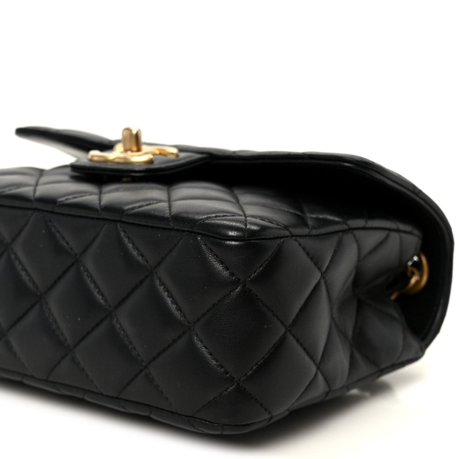 Chanel Lambskin Quilted Casino Chips Small Flap Black 11 of 11