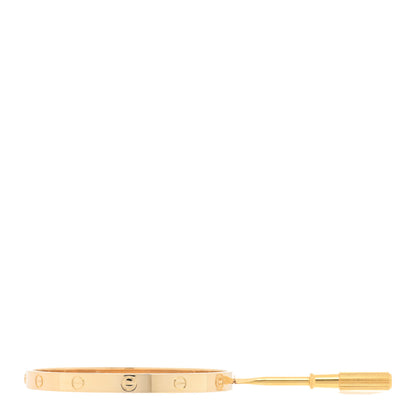 Cartier 18K Yellow Gold LOVE Bracelet 19 3 of 8