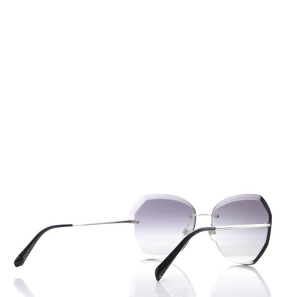 Chanel Metal Spring Round Sunglasses 4220 Silver 4 of 8
