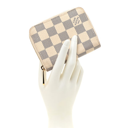 Louis Vuitton Damier Azur Zippy Coin Purse 2 of 10