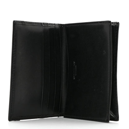 Burberry Calfskin House Check Card Case Black 5 of 8