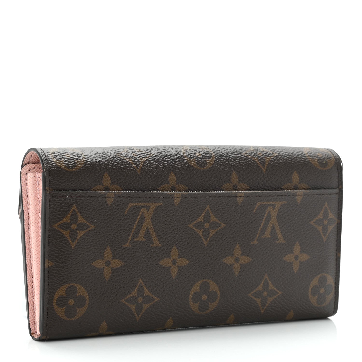 Louis Vuitton Monogram Sarah Wallet NM Rose Ballerine 3 of 10