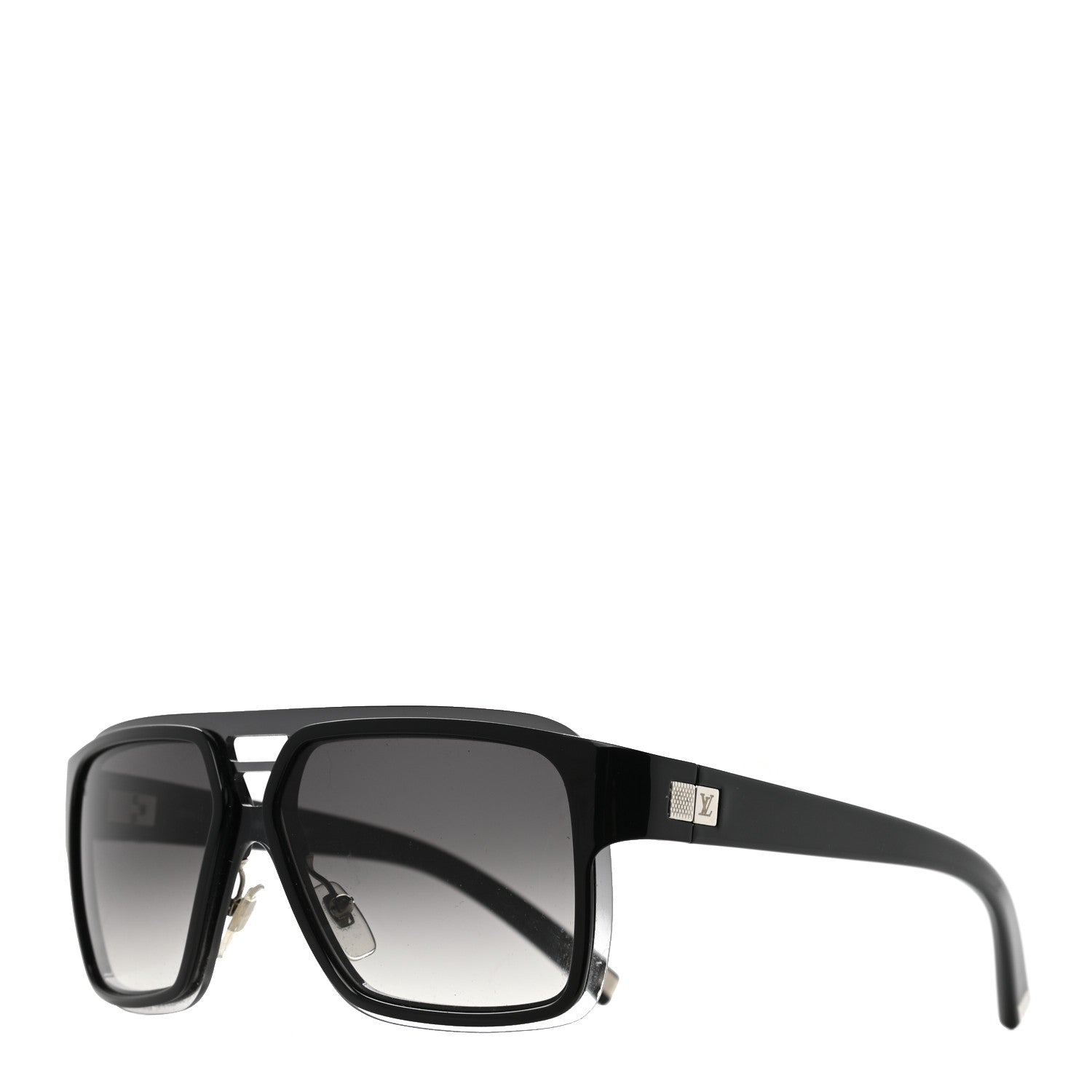 Louis Vuitton Acetate Enigme GM Sunglasses Z0361U Black 1 of 8
