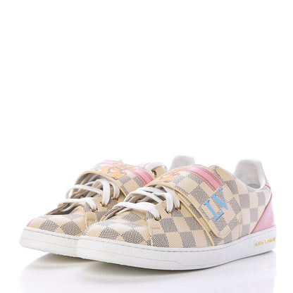 Louis Vuitton Damier Azur Summer Trunks Frontrow Sneakers 41 3 of 11